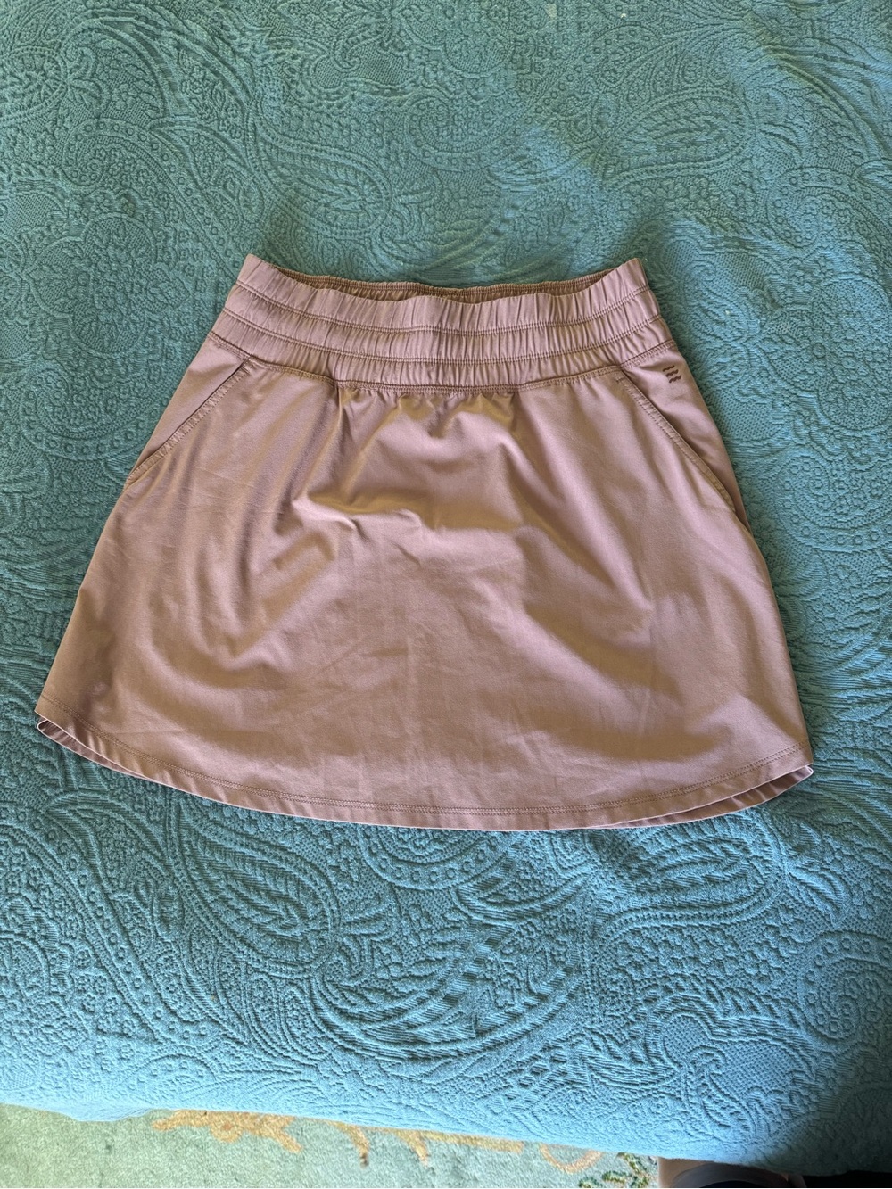 Freefly Casual A-Line Skirt in Light Mauve
